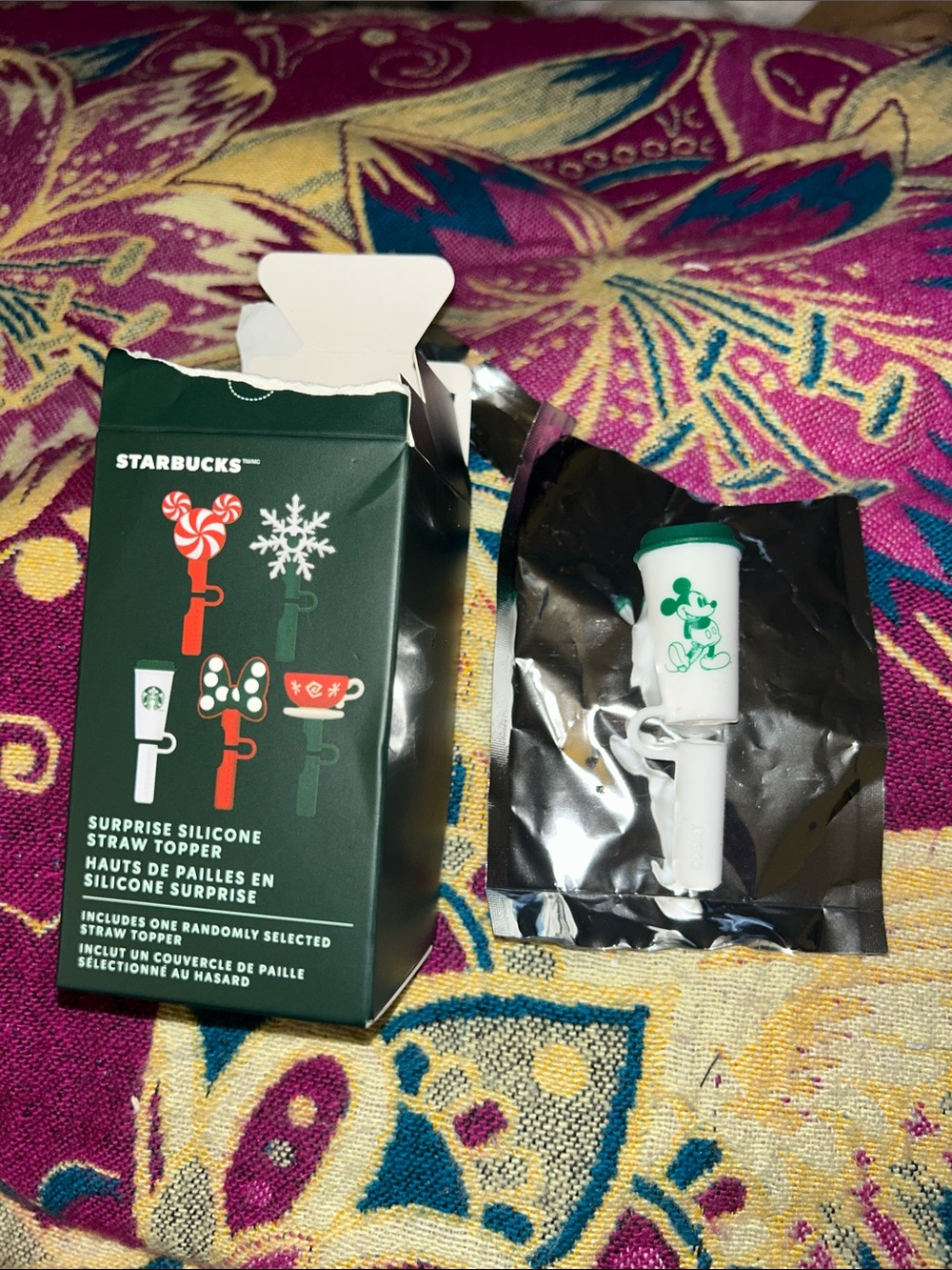 New Disney Starbucks collab straw topper - Picture 2 of 7